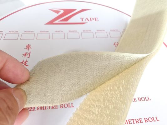 High temperature resistant300 degrees Celsius fireproof flame retardant  metal stainless steel hook aramid loop fastener tapes for the nuclear electricity generating stations