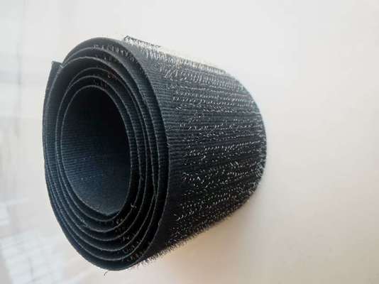 High temperature resistant 400 degree Celsius fireproof flame retardant stainless steel hook and aramid loop fastener tape for use inside aircraft cabins