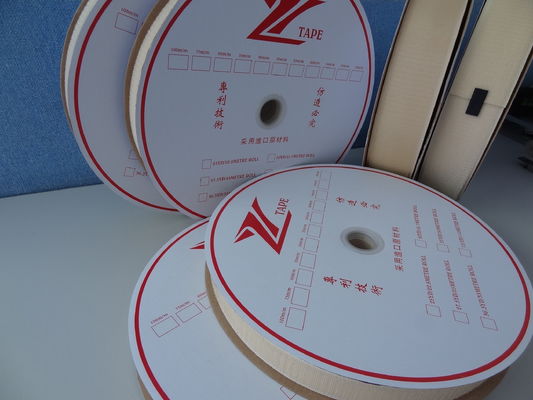 High temperature resistant 260 degree Celsius fireproof flame retardant PPS hook and loop fastener tapes for use inside aircraft cabins