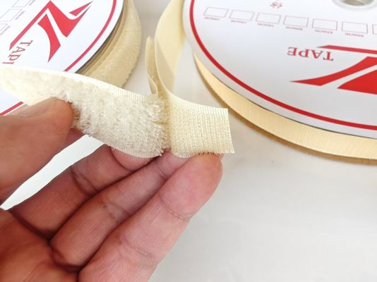 High temperature resistant300 degrees Celsius fireproof flame retardant aramid hook and loop fastener tapes for heat insulation protection casing sleeve