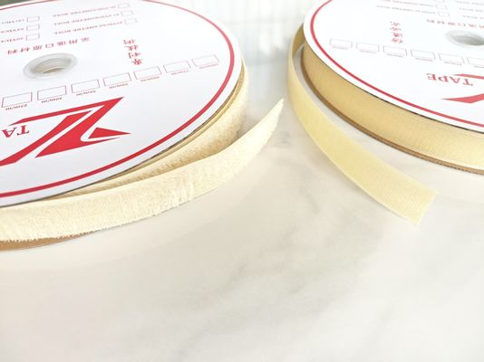 High temperature resistant300 degrees Celsius fireproof flame retardant aramid hook and loop fastener tapes for heat insulation protection casing sleeve