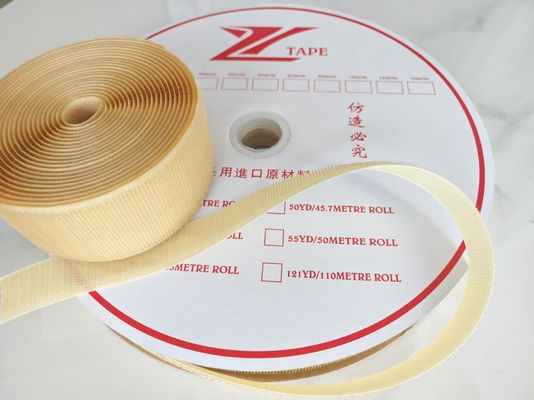 High temperature resistant300 degrees Celsius fireproof flame retardant aramid hook and loop fastener tapes for heat insulation protection casing sleeve