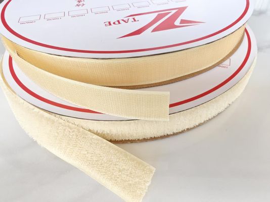 High temperature resistant 300 degree Celsius fireproof flame retardant aramid hook and loop fastener tapes for use inside aircraft cabins