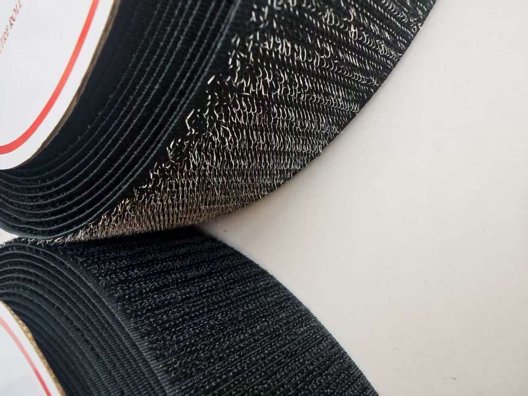 Heat resistant400 degrees Celsius fireproof flame retardant metal stainless steel hook aramid loop straps tapes for high temperature resistant fastener binding tape